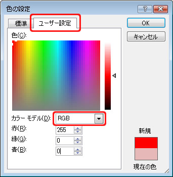 RGBカラーモデル２
